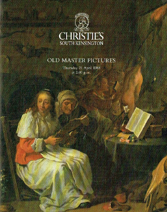 Christies April 1988 Old Master Pictures