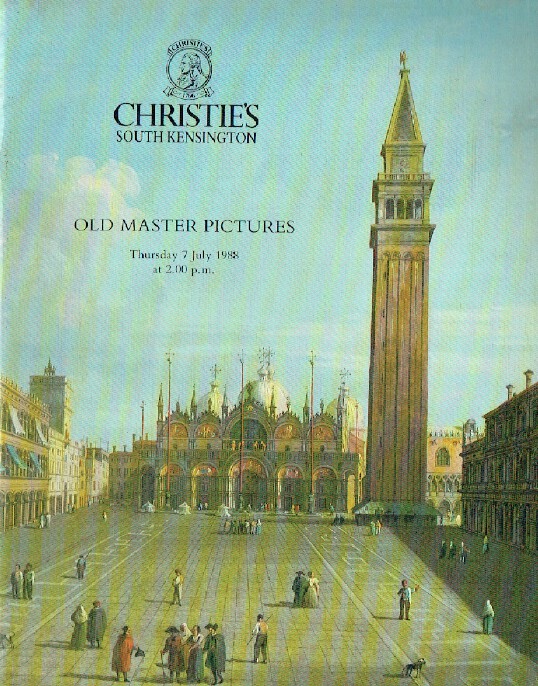 Christies July 1988 Old Master Pictures
