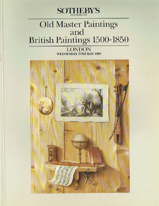Sothebys May 1989 Old Master & British Paintings 1500-1850