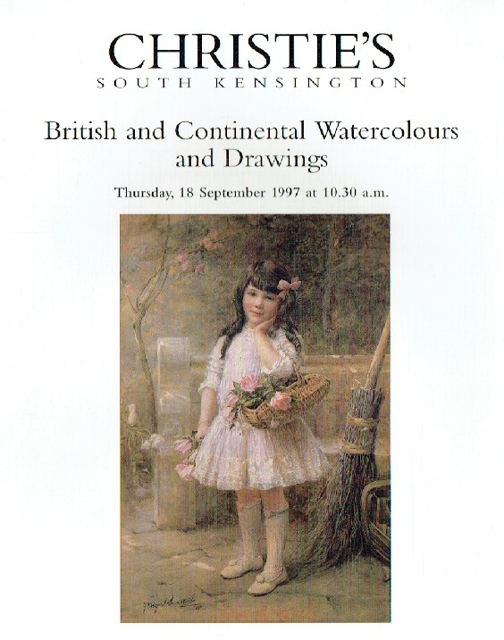 Christies September 1997 British & Continental Watercolours and Drawings - Click Image to Close