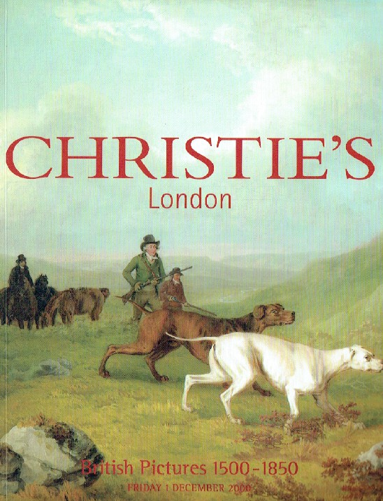 Christies December 2000 British Pictures 1500-1850