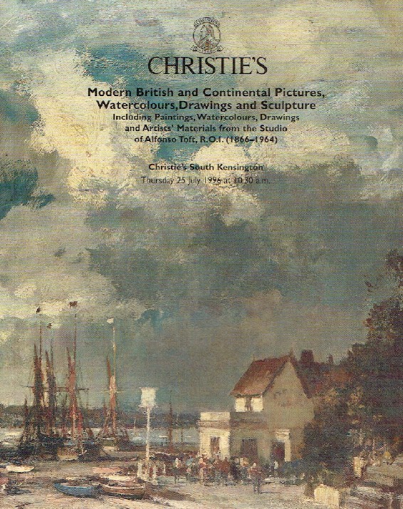 Christies July 1996 Modern British & Continental Paintings, Watercolours etc.