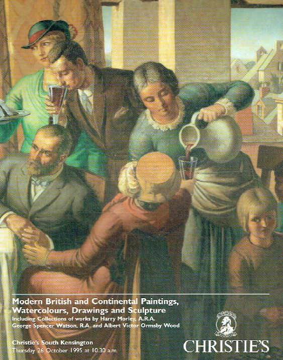 Christies October 1995 Modern British & Continental Paintings, Watercolours etc. - Click Image to Close