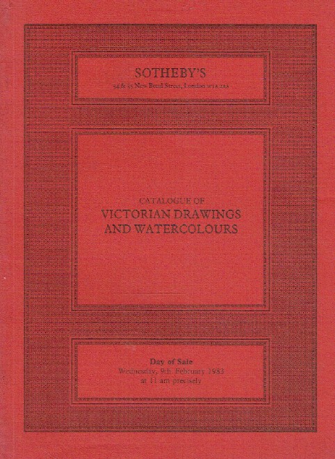 Sothebys February 1983 Victorian Drawings & Watercolours