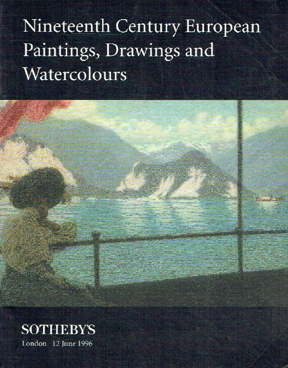 Sothebys June 1996 19th Century European Paintings, Drawings & Watercolours