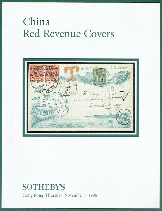 Sothebys November 1996 China Red Revenue Covers