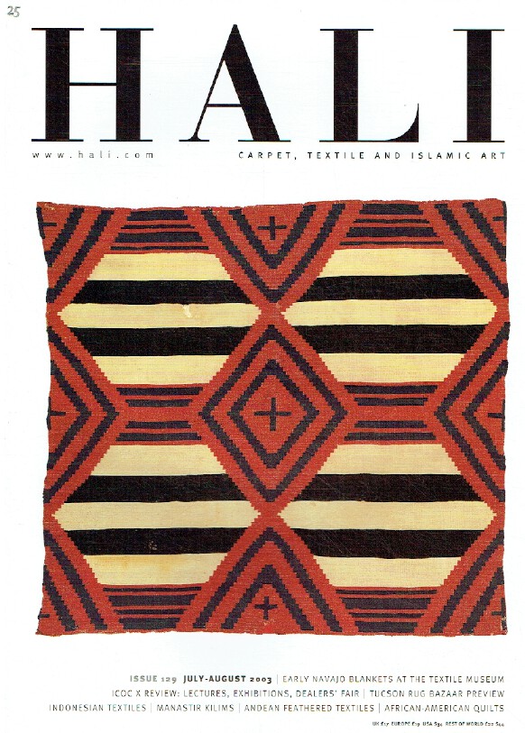 Hali Magazine issue 129, July/August 2003
