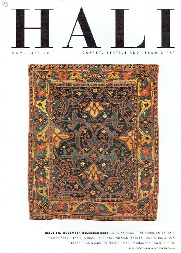 Hali Magazine issue 131, November/December 2003