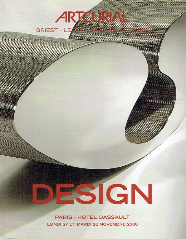 Artcurial November 2006 Design
