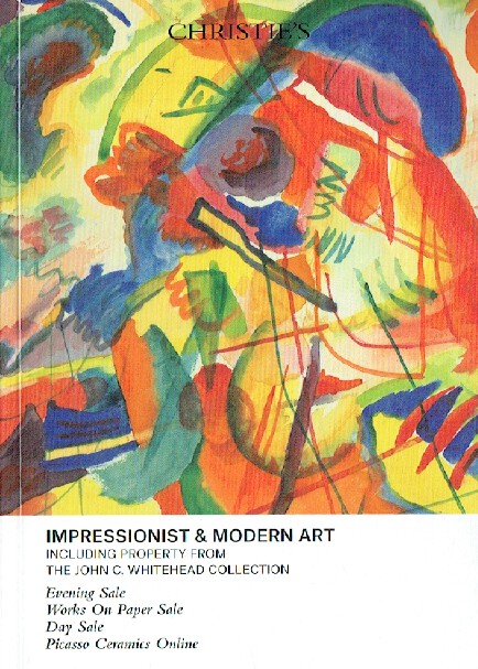 Christies May 2015 Impressionist & Modern Art - Including John C. Whitehead