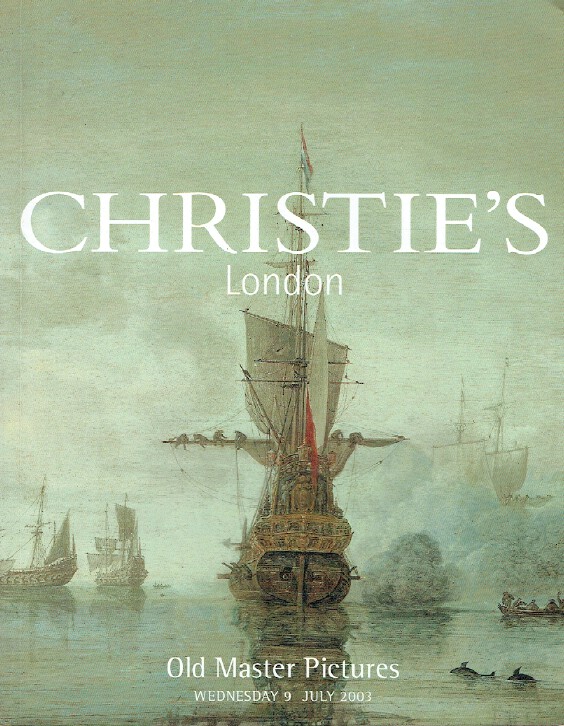 Christies July 2003 Old Master Pictures