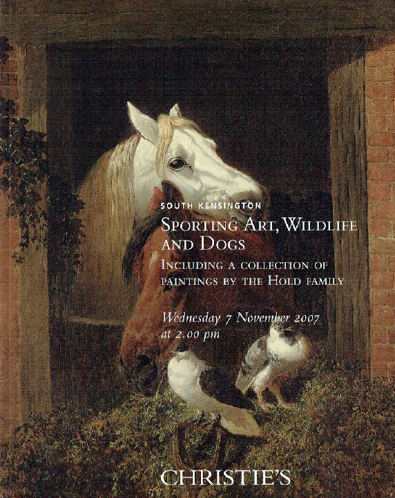 Christies November 2007 Sporting Art, Wildlife & Dogs (Digital only)