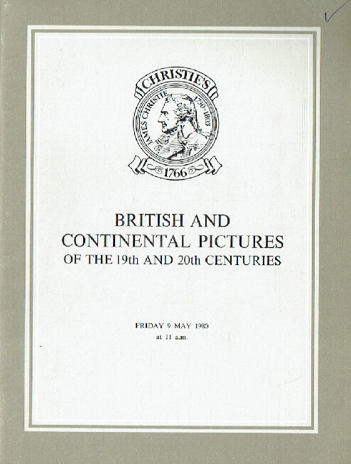 Christies May 1980 British and Continental Pictures