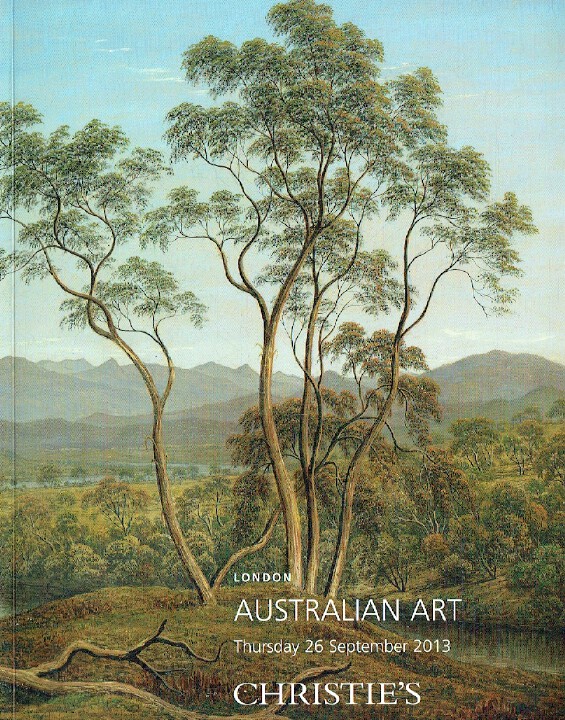 Christies September 2013 Australian Art