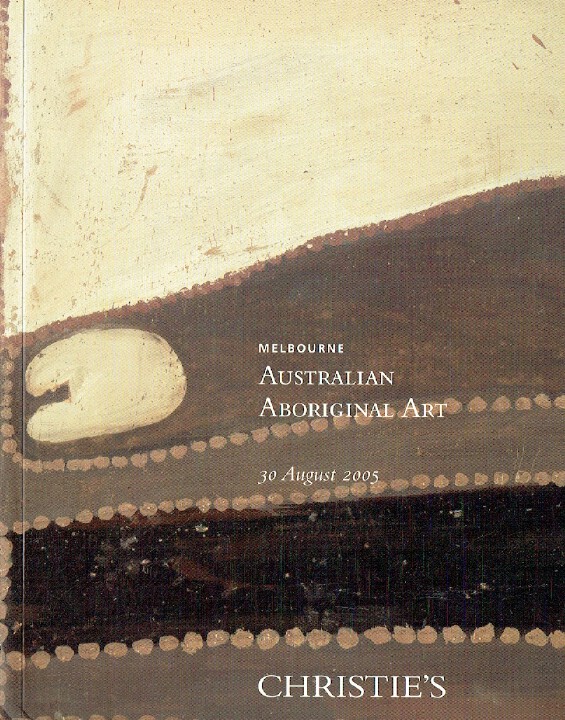 Christies August 2005 Australian Aboriginal Art