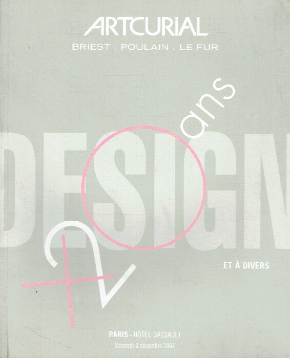 Artcurial December 2004 Design - 20 Years