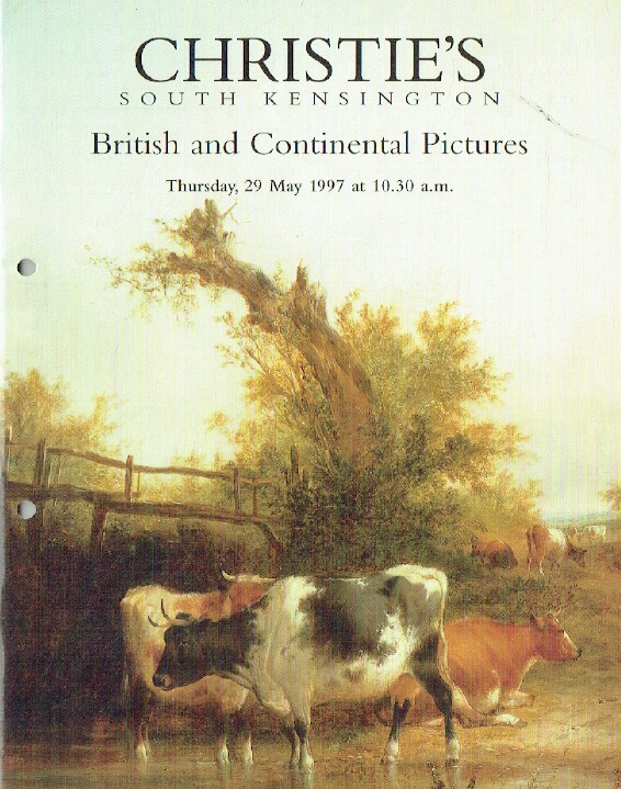 Christies May 1997 British & Continental Pictures