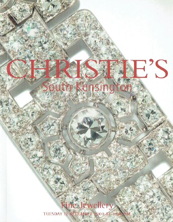 Christies December 2000 Fine Jewellery (Digital OnlY)