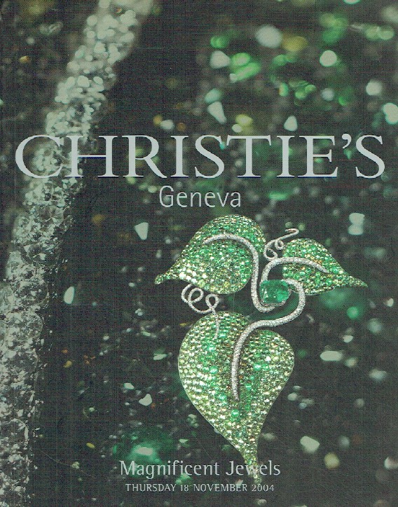 Christies November 2004 Magnificent Jewels