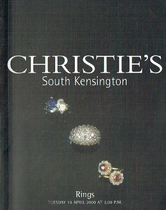 Christies April 2000 Rings