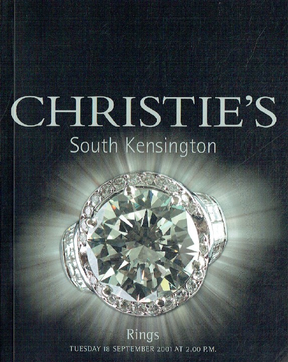 Christies September 2001 Rings