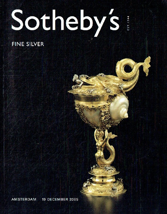 Sothebys December 2005 Fine Silver