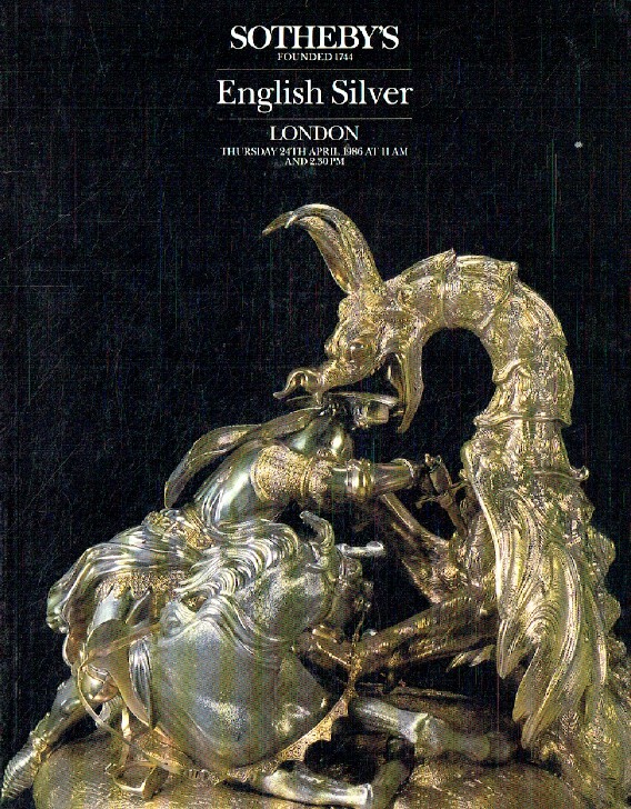 Sothebys April 1986 English Silver