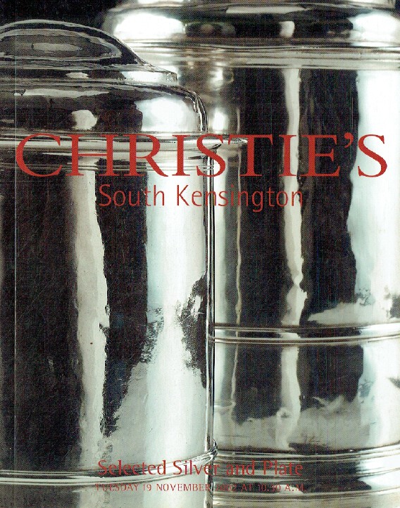 Christies November 2002 Selected Silver & Plate