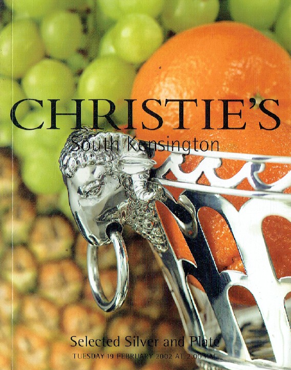 Christies February 2002 Selected Silver & Plate