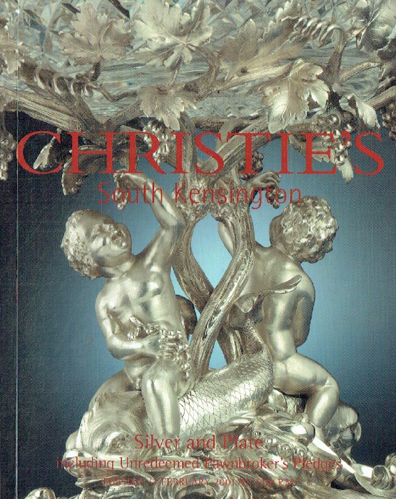Christies February 2001 Silver & Plate inc. Unredeemed Pawnbroker's Pledges