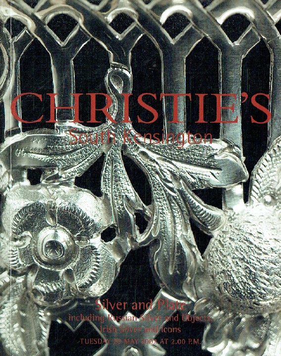 Christies May 2002 Silver & Plate inc. Russian Silver, Irish Silver & Icons