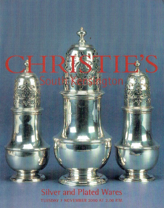 Christies November 2000 Silver & Plated Wares