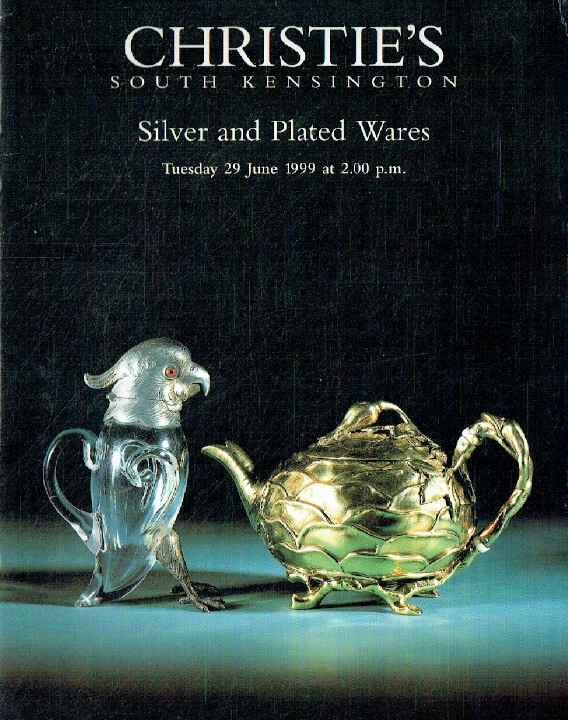 Christies June 1999 Silver & Plated Wares