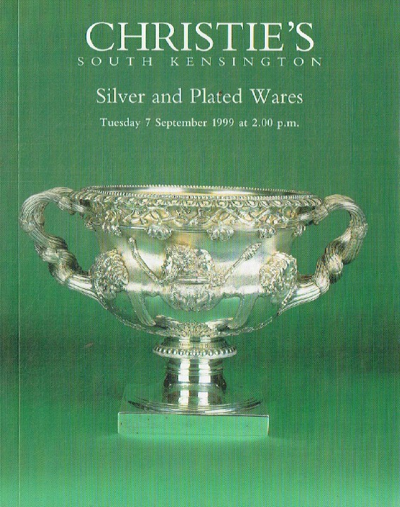 Christies September 1999 Silver & Plated Wares - Click Image to Close