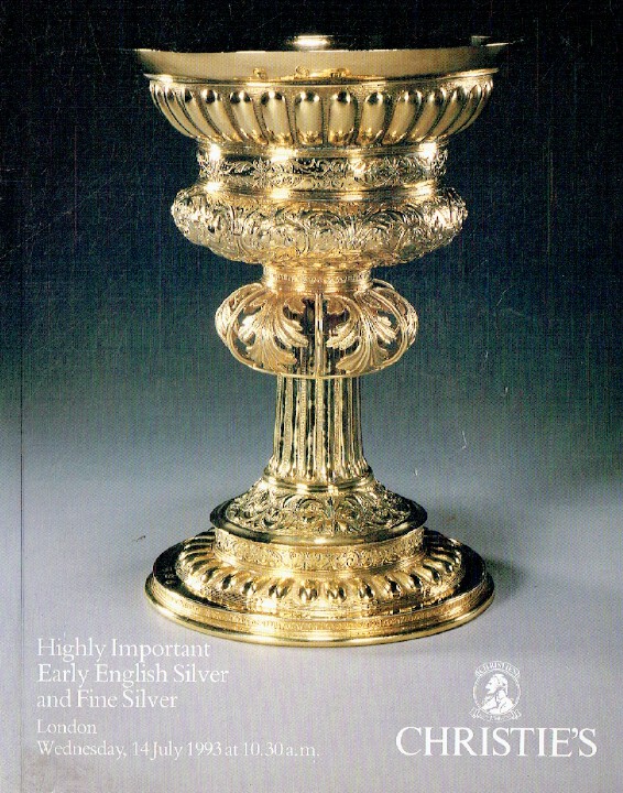Christies July 1993 Highly Important Early English Silver