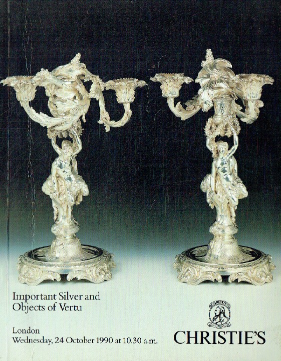 Christies October 1990 Important Silver & Objects of Vertu