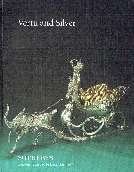 Sothebys December 1997 Silver & Vertu
