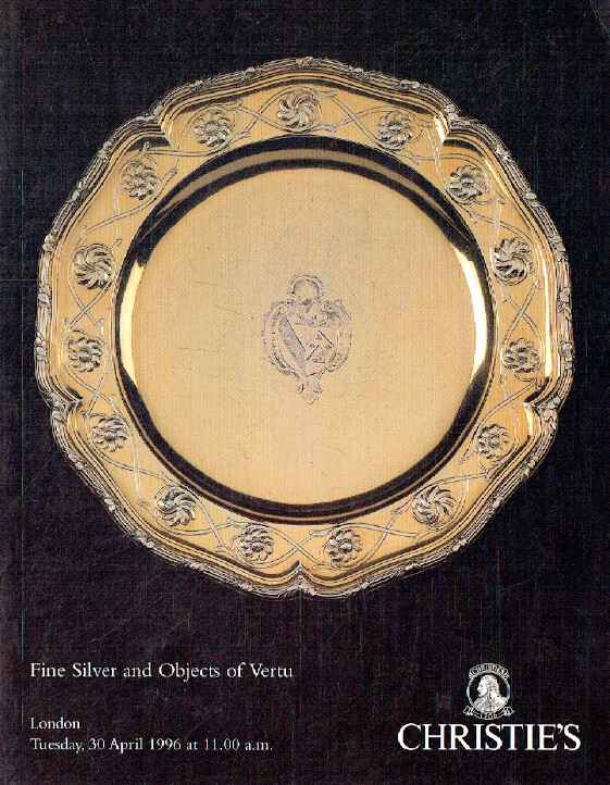Christies April 1996 Fine Silver & Objects of Vertu