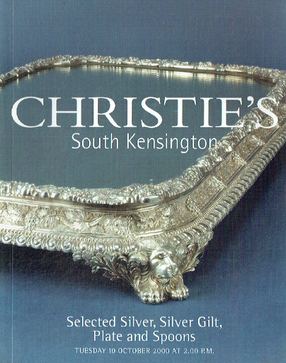 Christies October 2000 Selected Silver, Silver Gilt, Palte & Spoons