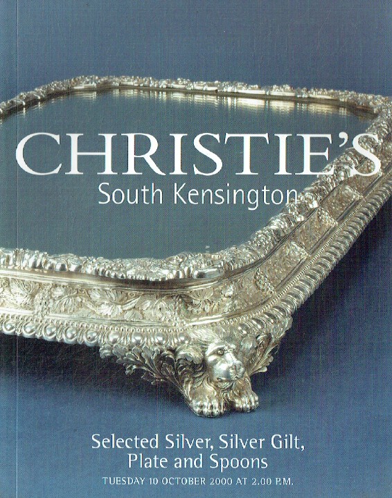 Christies October 2000 Selected Silver, Silver Gilt, Palte & Spoons