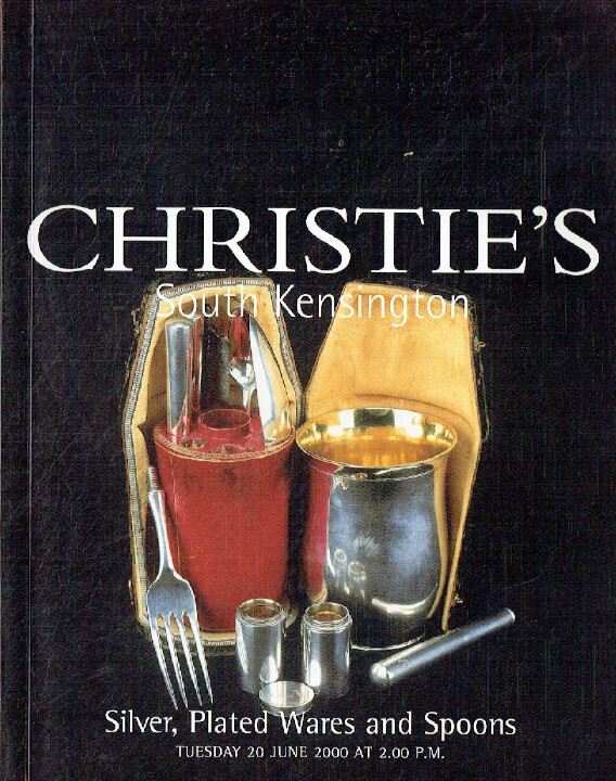 Christies June 2000 Silver, Plated Wares & Spoons