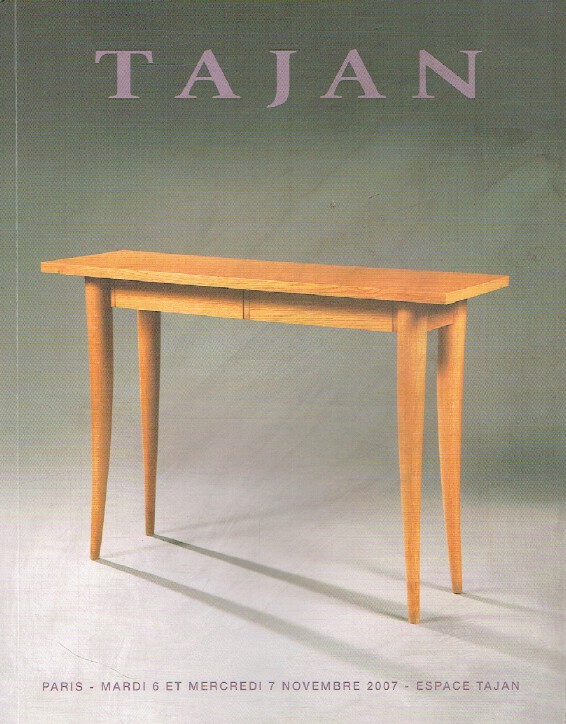 Tajan November 2007 20th Century Decorative Arts - Click Image to Close