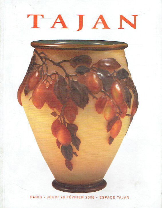 Tajan February 2008 20th Century Decorative Arts