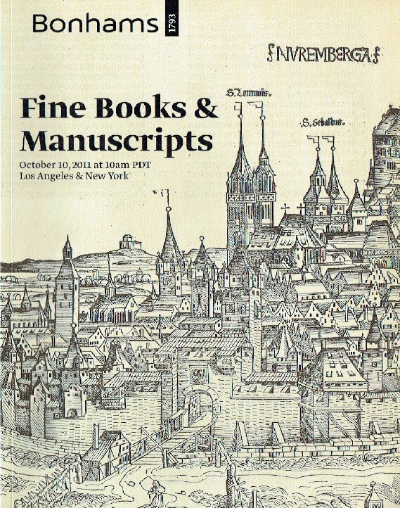 Bonhams October 2011 Fine Books & Manuscripts