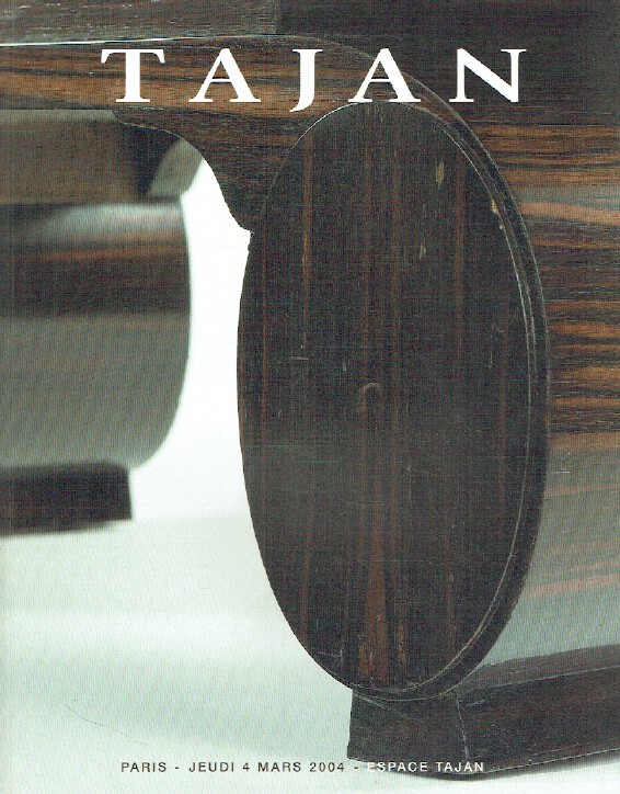 Tajan March 2004 20th Century Decorative Arts