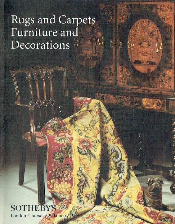 Sothebys January 1998 Rugs and Carpets Furniture & Decorations