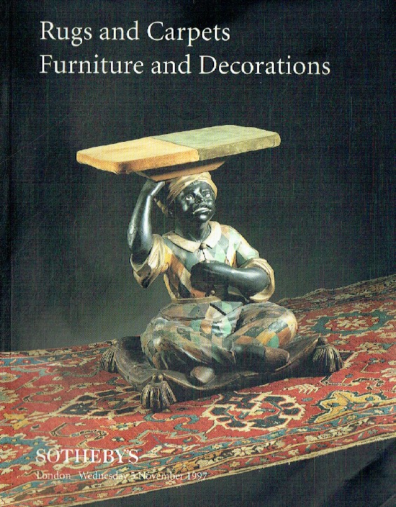 Sothebys November 1997 Rugs and Carpets Furniture & Decorations