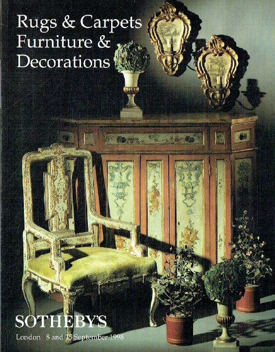 Sothebys September 1998 Rugs and Carpets Furniture & Decorations