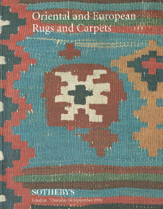 Sothebys September 1996 Oriental & European Rugs and Carpets