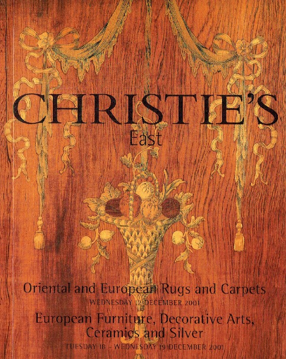 Christies December 2001 Oriental & European Rugs and Carpets, European Furniture